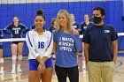 Volleyball Senior Day  Wheaton Women's Volleyball Senior Day. - Photo by Keith Nordstrom : Wheaton, Volleyball Senior Day